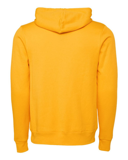 Bella+Canvas 3719 - Unisex Poly/Cotton Hooded Pullover Sweatshirt