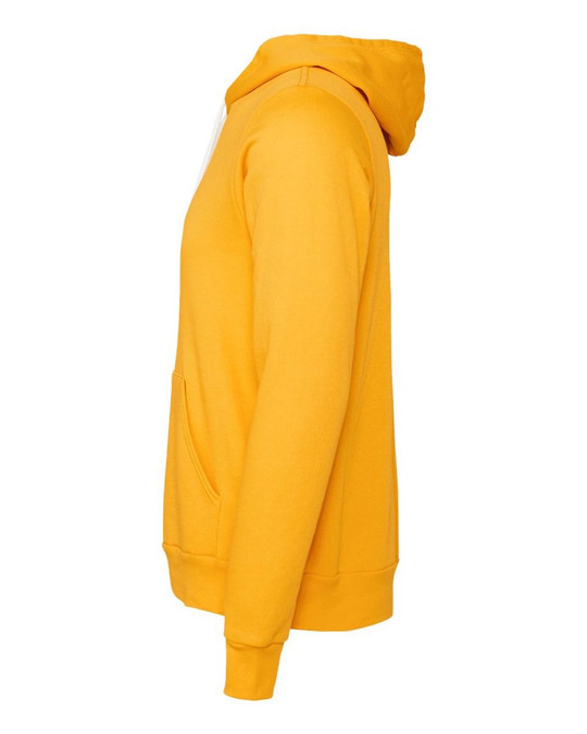 Bella+Canvas 3719 - Unisex Poly/Cotton Hooded Pullover Sweatshirt