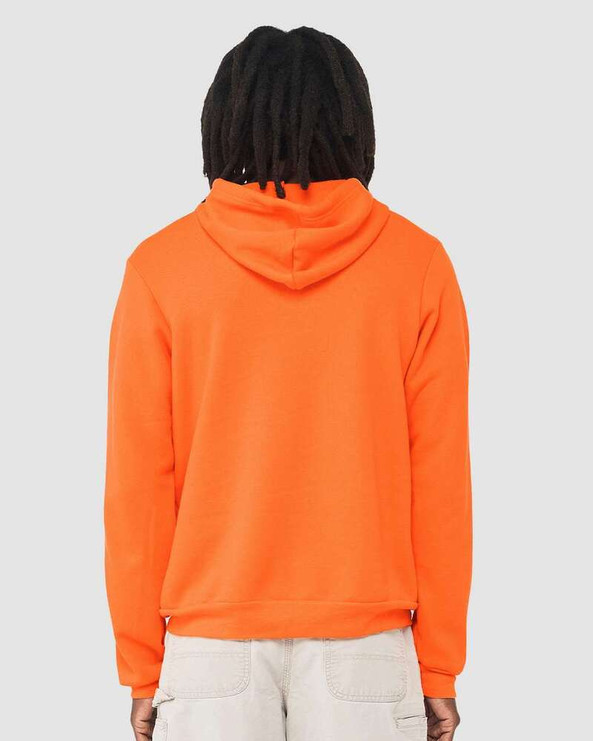 Bella+Canvas 3719 - Unisex Poly/Cotton Hooded Pullover Sweatshirt
