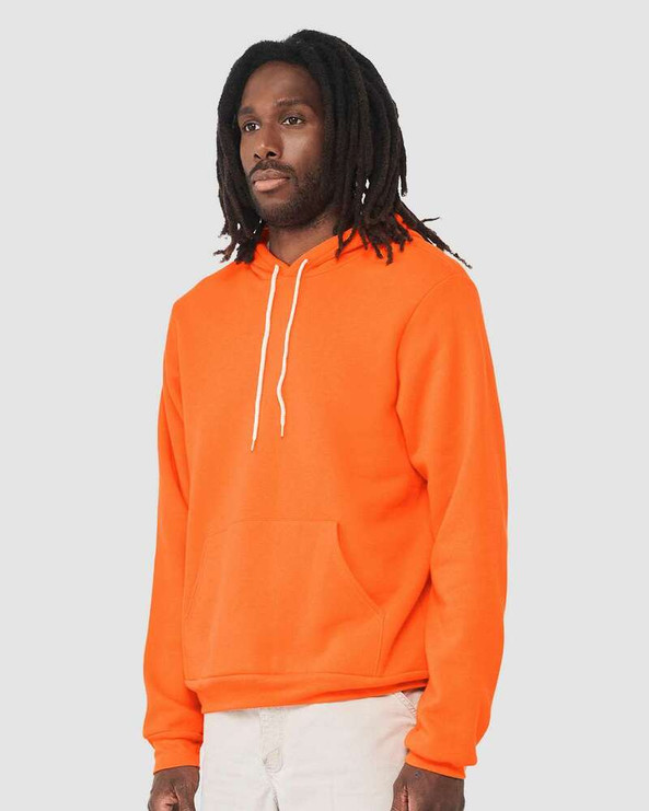 Bella+Canvas 3719 - Unisex Poly/Cotton Hooded Pullover Sweatshirt