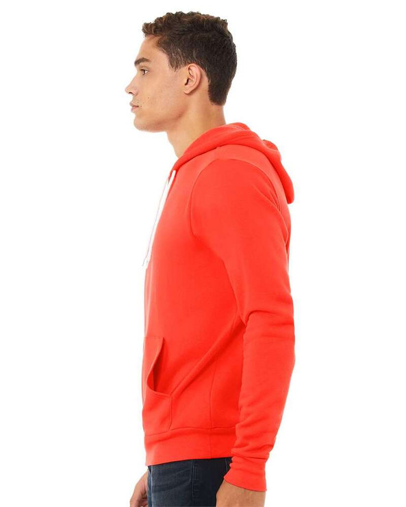 Bella+Canvas 3719 - Buzo con capucha de poliéster / algodón unisex