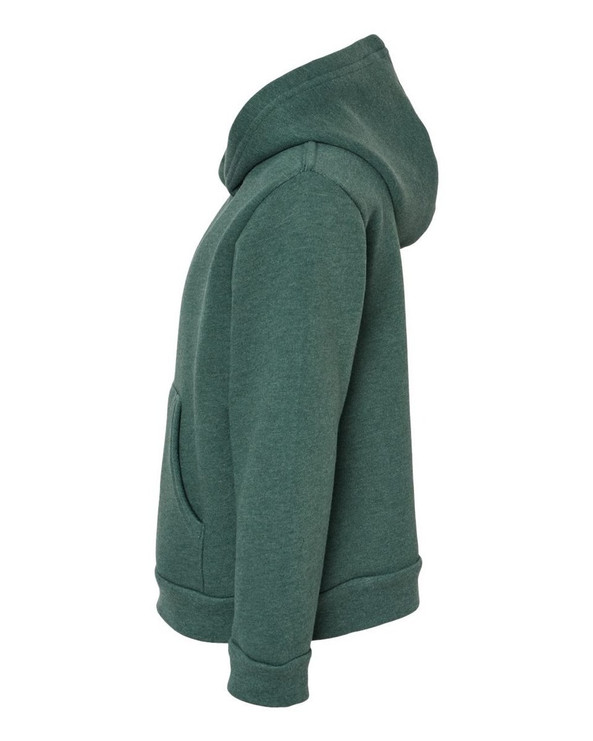 Bella+Canvas 3719T - Sudadera con capucha de vellón esponjoso para niños pequeños
