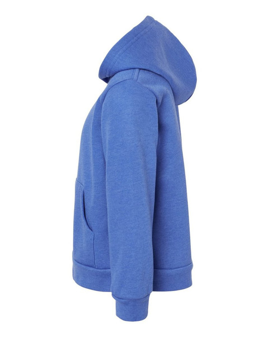 Bella+Canvas 3719T - Sudadera con capucha de vellón esponjoso para niños pequeños