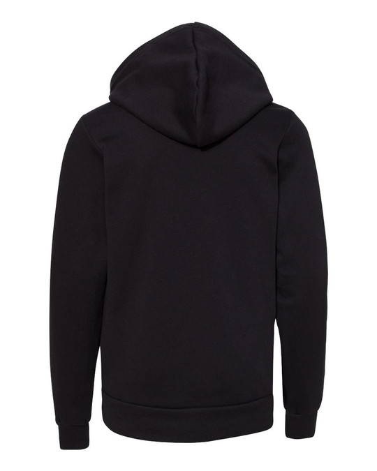 Bella+Canvas 3719Y - Sudadera con capucha de vellón esponjoso para jóvenes