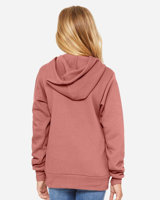 Bella+Canvas 3719Y - Youth Sponge Fleece Hoodie
