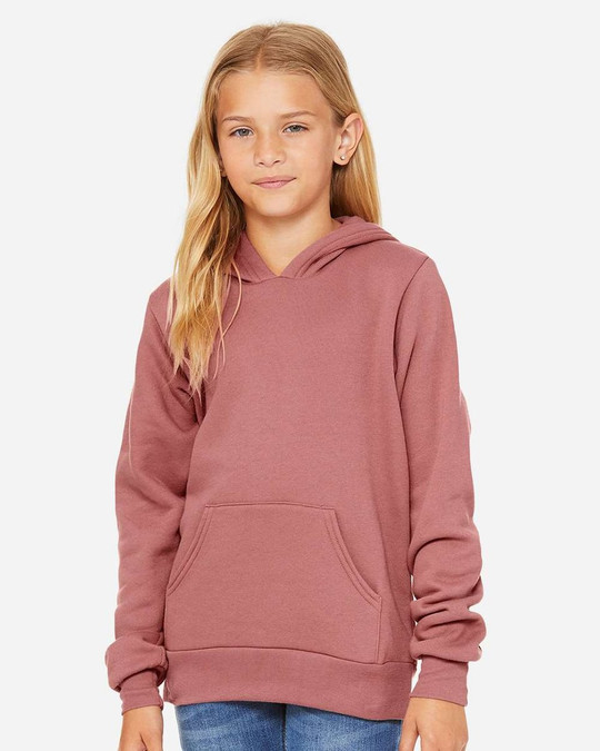 Bella+Canvas 3719Y - Youth Sponge Fleece Hoodie
