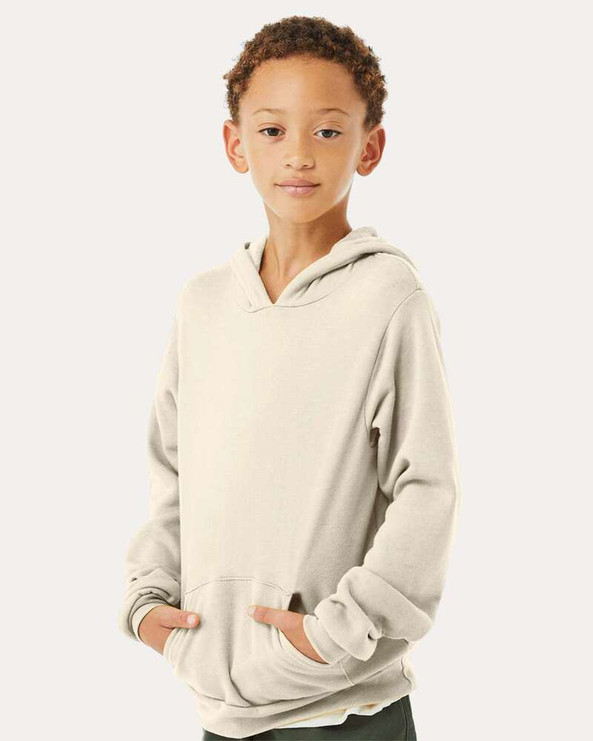 Bella+Canvas 3719Y - Youth Sponge Fleece Hoodie