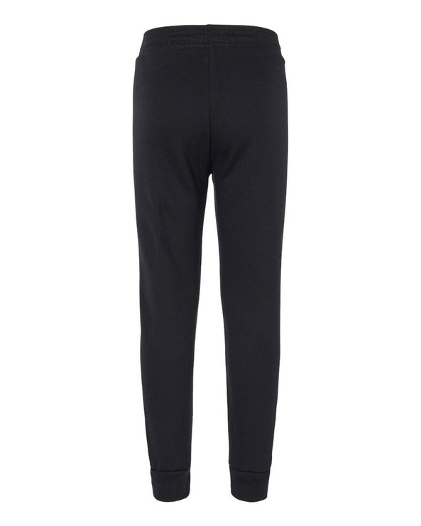 Bella+Canvas 3727T - Pantalones de chándal de vellón esponjoso para niños pequeños