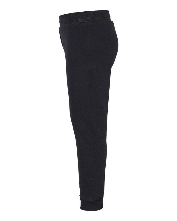 Bella+Canvas 3727T - Pantalones de chándal de vellón esponjoso para niños pequeños