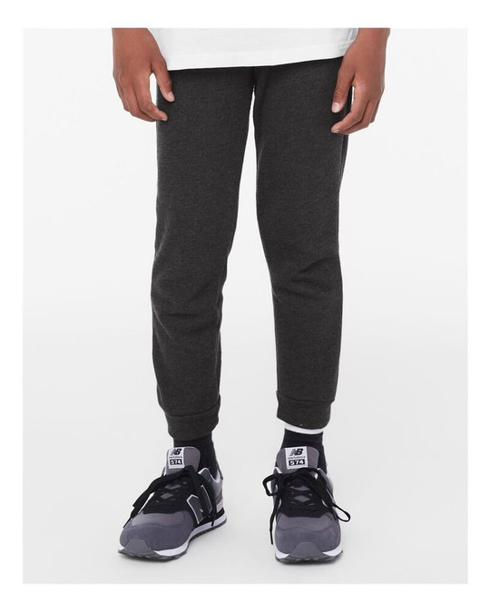 Bella+Canvas 3727Y - Pantalones de chándal para jóvenes