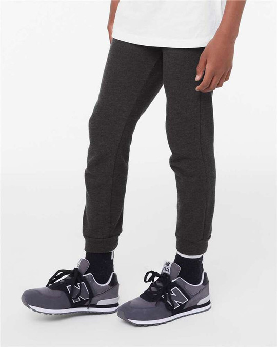 Bella+Canvas 3727Y - Pantalones de chándal para jóvenes