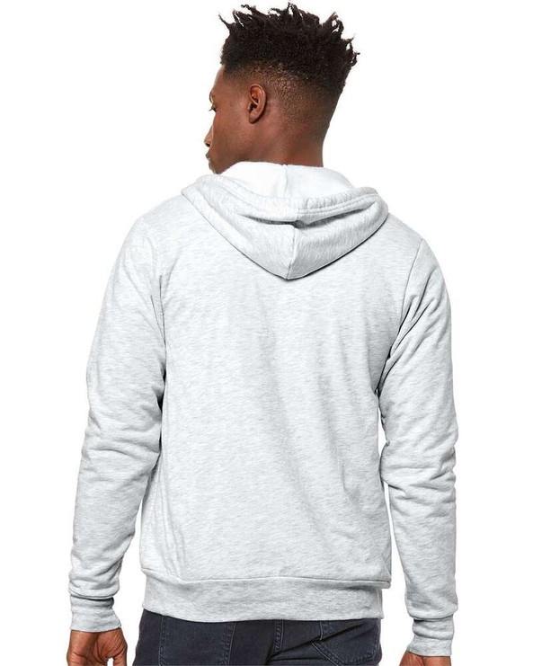 Bella+Canvas 3739 - Unisex Poly-Cotton Fleece Full-Zip Hoodie