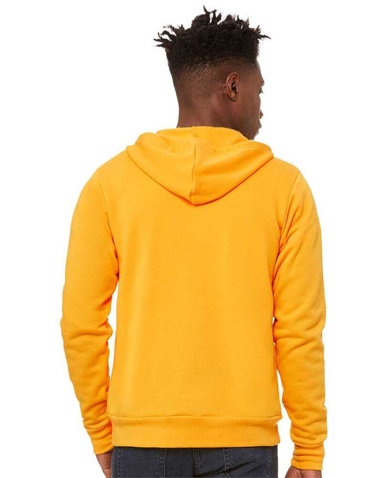 Bella+Canvas 3739 - Unisex Poly-Cotton Fleece Full-Zip Hoodie
