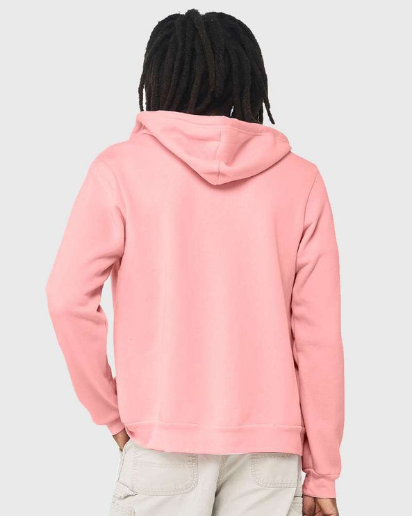 Bella+Canvas 3739 - Unisex Poly-Cotton Fleece Full-Zip Hoodie