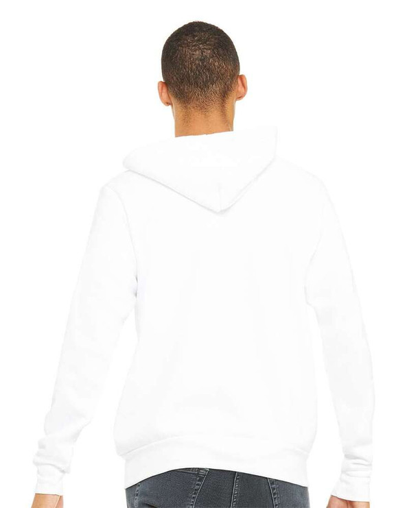 Bella+Canvas 3739 - Unisex Poly-Cotton Fleece Full-Zip Hoodie