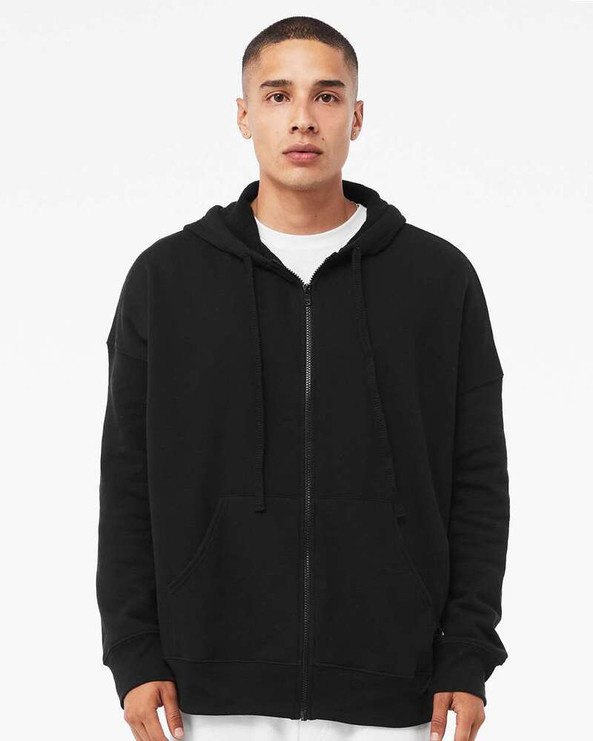 Bella+Canvas 3759 - Sponge Fleece DTM Full-Zip Hoodie