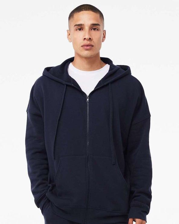 Bella+Canvas 3759 - Sponge Fleece DTM Full-Zip Hoodie
