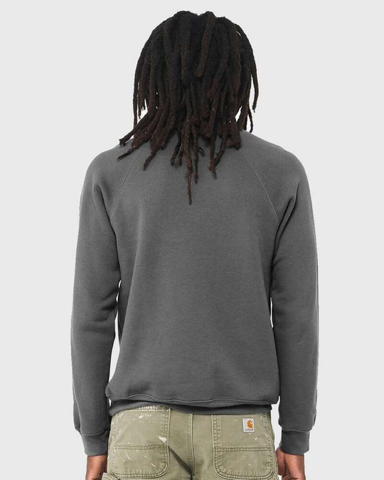 Bella+Canvas 3901 - Sudadera Unisex de Cuello Redondo de Felpa Esponjosa