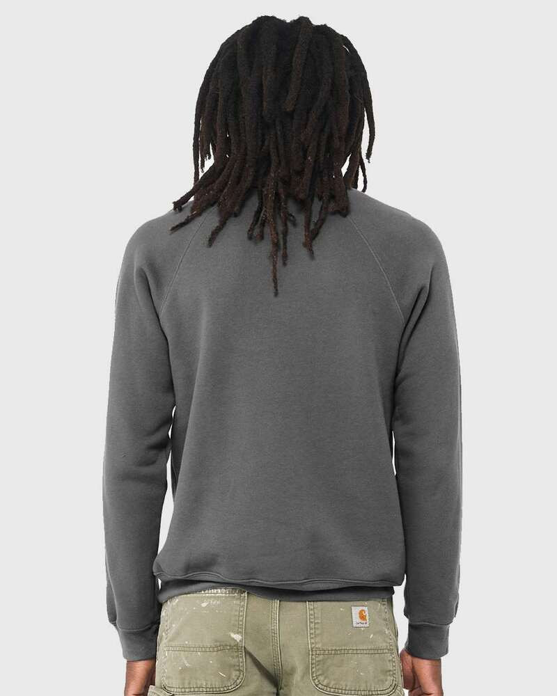 Bella+Canvas 3901 - Sudadera Unisex de Cuello Redondo de Felpa Esponjosa