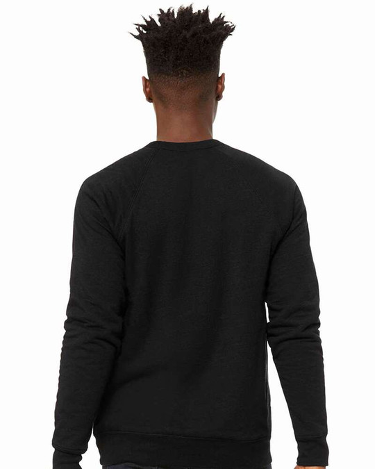 Bella+Canvas 3901 - Sudadera Unisex de Cuello Redondo de Felpa Esponjosa