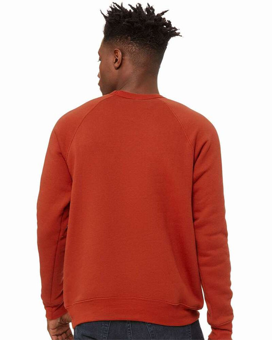 Bella+Canvas 3901 - Sudadera Unisex de Cuello Redondo de Felpa Esponjosa