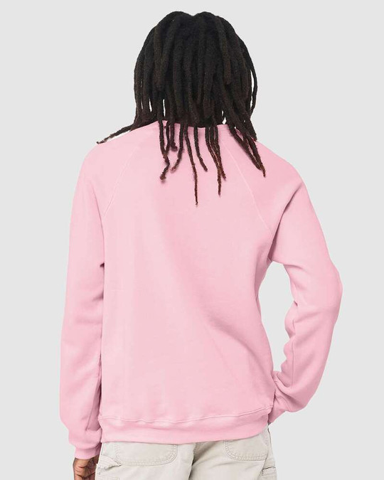 Bella+Canvas 3901 - Sudadera Unisex de Cuello Redondo de Felpa Esponjosa