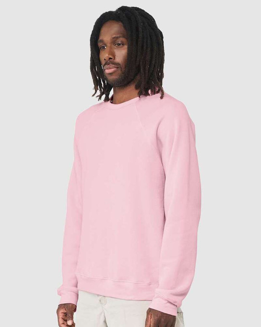 Bella+Canvas 3901 - Sudadera Unisex de Cuello Redondo de Felpa Esponjosa