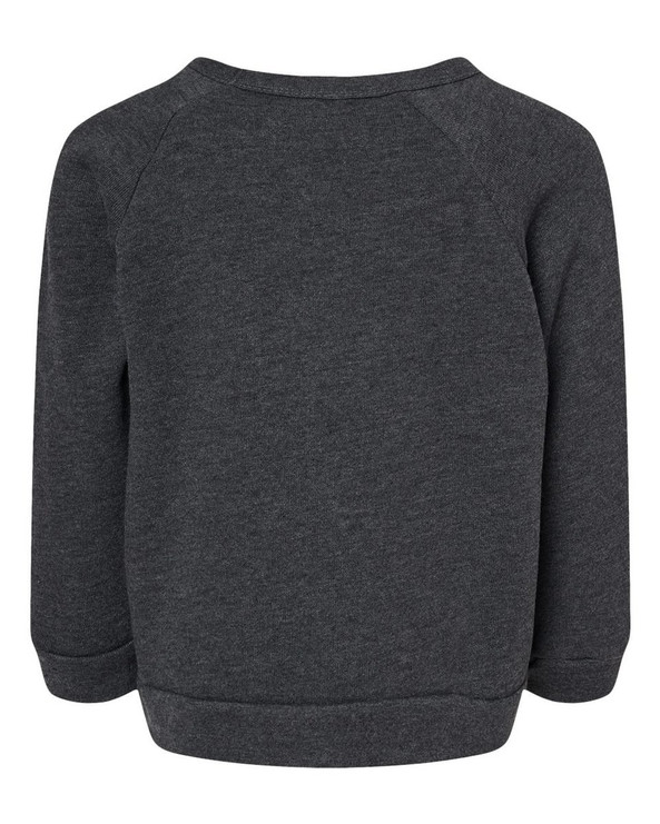 Bella+Canvas 3901T - Toddler Sponge Fleece Raglan Sweatshirt