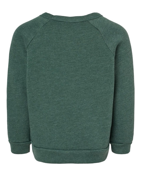 Bella+Canvas 3901T - Toddler Sponge Fleece Raglan Sweatshirt