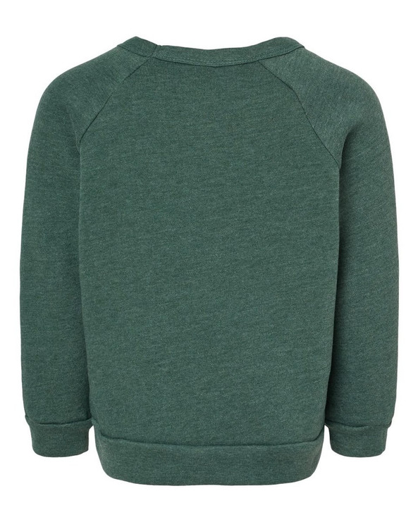 Bella+Canvas 3901T - Toddler Sponge Fleece Raglan Sweatshirt