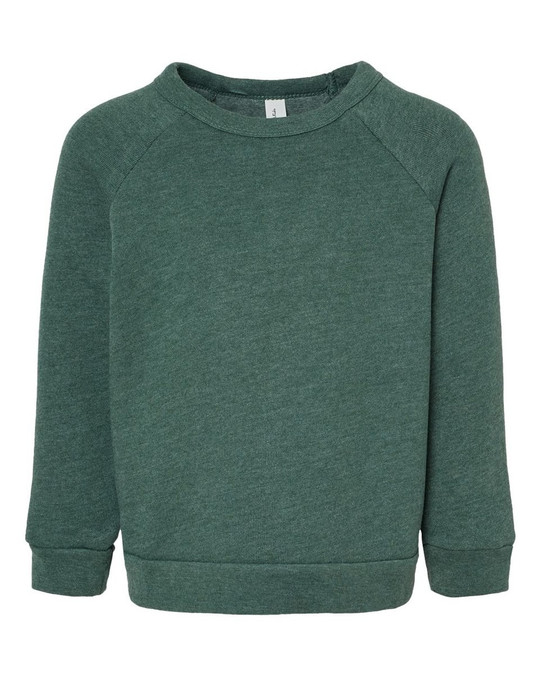 Bella+Canvas 3901T - Toddler Sponge Fleece Raglan Sweatshirt