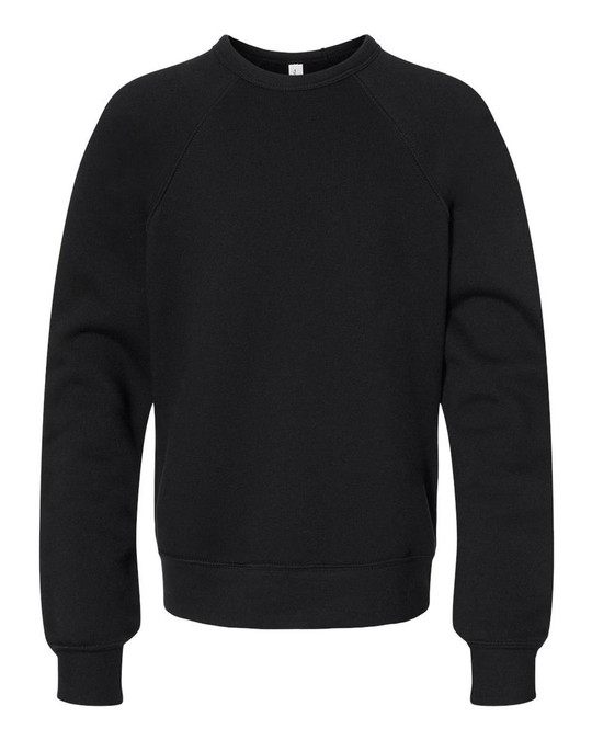Bella+Canvas 3901Y - Youth Sponge Fleece Crewneck Sweatshirt