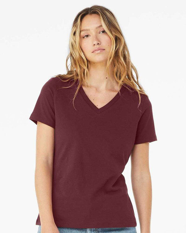 Bella+Canvas 6405 - Missy Jersey Short-Sleeve V-Neck T-Shirt