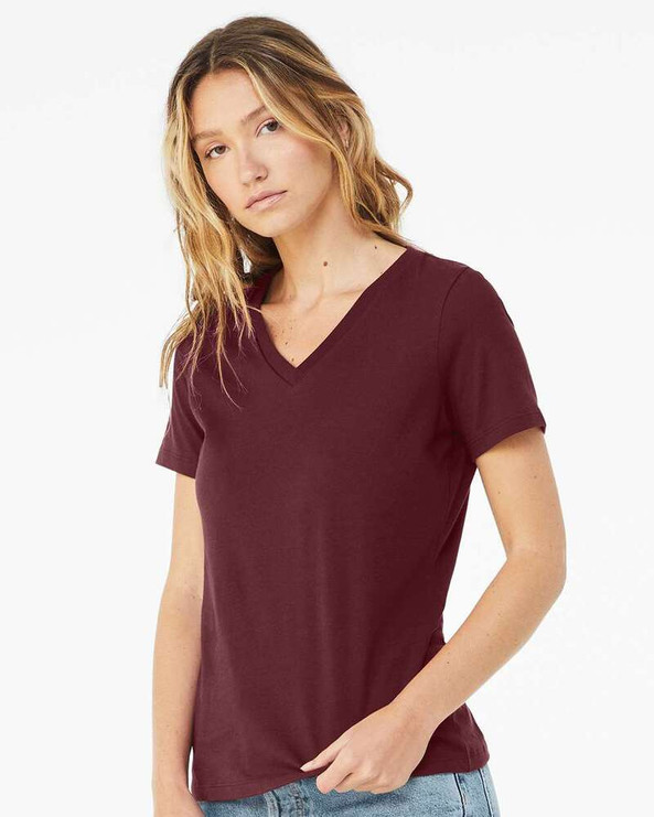 Bella+Canvas 6405 - Missy Jersey Short-Sleeve V-Neck T-Shirt