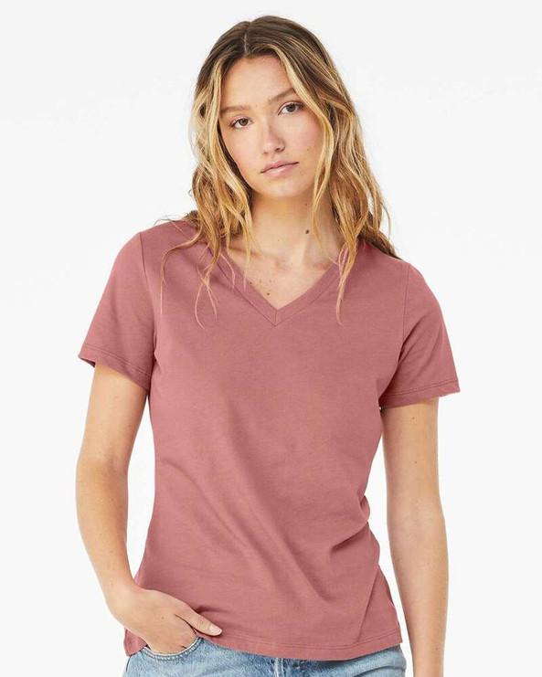 Bella+Canvas 6405 - Missy Jersey Short-Sleeve V-Neck T-Shirt