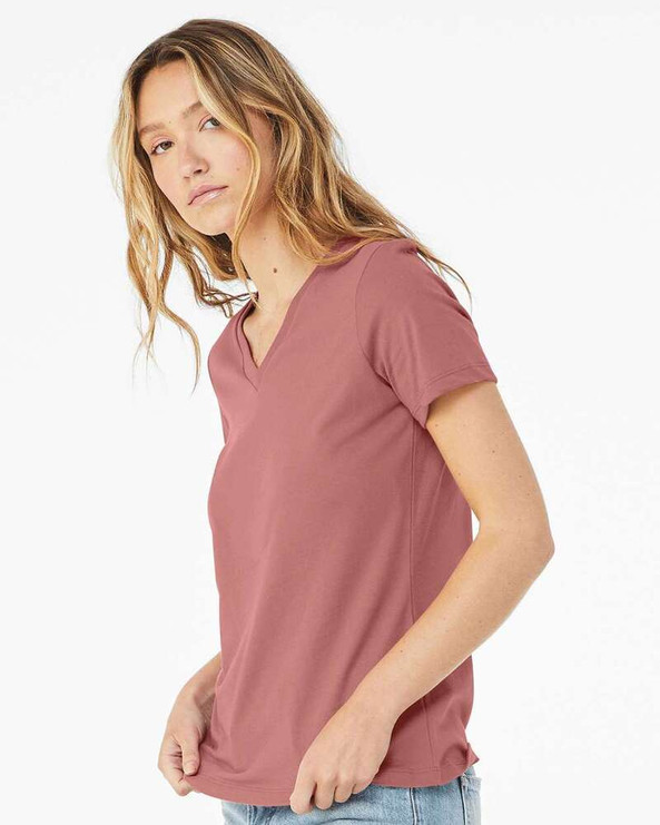 Bella+Canvas 6405 - Missy Jersey Short-Sleeve V-Neck T-Shirt
