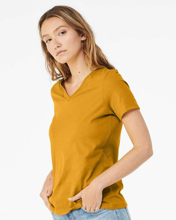 Bella+Canvas 6405 - Missy Jersey Short-Sleeve V-Neck T-Shirt