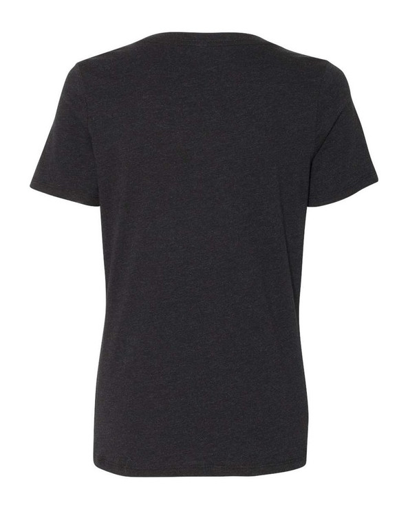 Bella+Canvas 6405CVC - Camiseta de Cuello en V Relajada Heather CVC para Mujer