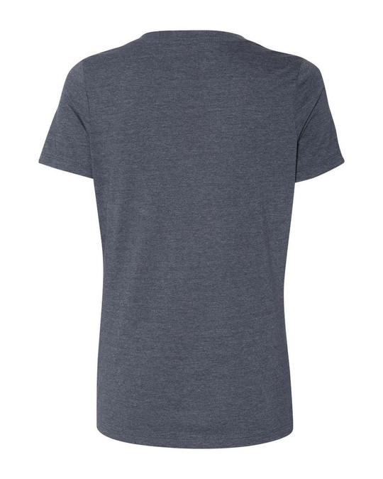Bella+Canvas 6405CVC - Camiseta de Cuello en V Relajada Heather CVC para Mujer