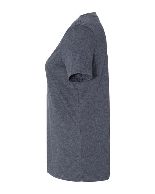 Bella+Canvas 6405CVC - Camiseta de Cuello en V Relajada Heather CVC para Mujer