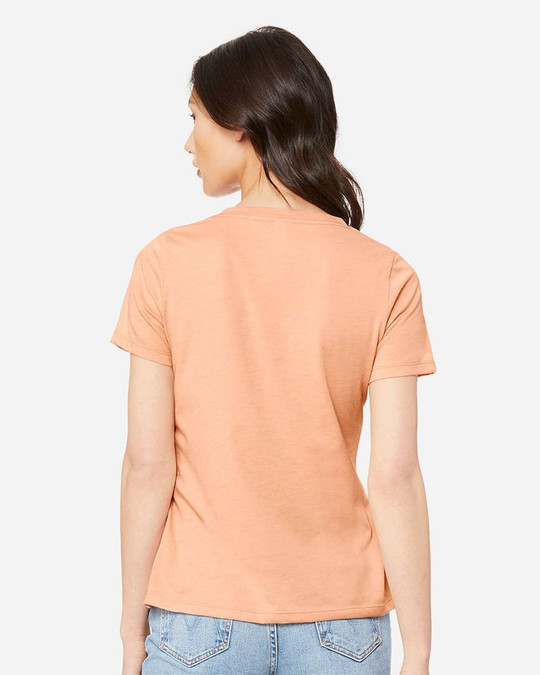 Bella+Canvas 6405CVC - Women's Relaxed Heather CVC V-Neck Tee