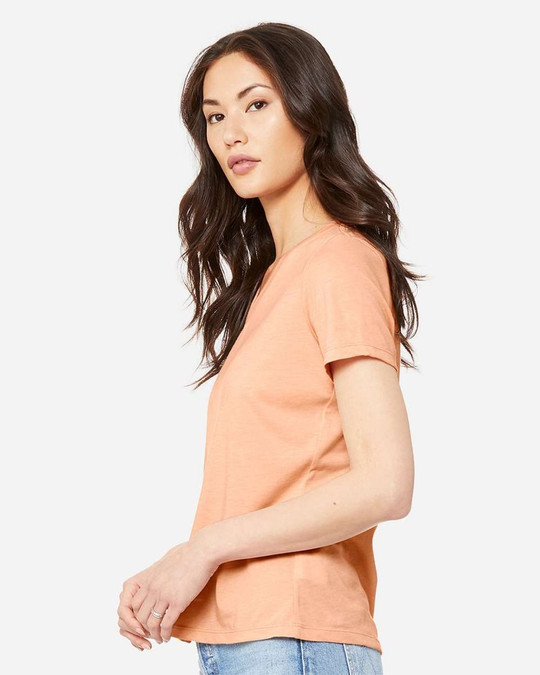 Bella+Canvas 6405CVC - Women's Relaxed Heather CVC V-Neck Tee