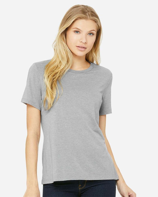 Bella+Canvas 6413 - Camiseta de Mujer de Corte Holgado Triblend