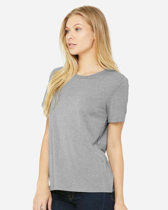 Bella+Canvas 6413 - Camiseta de Mujer de Corte Holgado Triblend