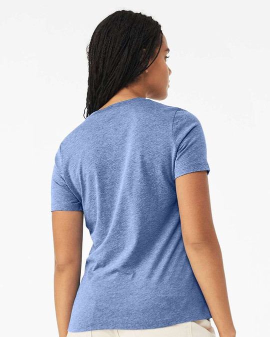 Bella+Canvas 6413 - Camiseta de Mujer de Corte Holgado Triblend