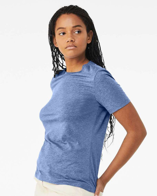 Bella+Canvas 6413 - Camiseta de Mujer de Corte Holgado Triblend