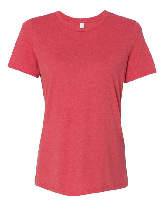 Bella+Canvas 6413 - Camiseta de Mujer de Corte Holgado Triblend