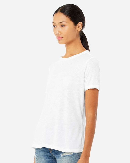 Bella+Canvas 6413 - Camiseta de Mujer de Corte Holgado Triblend