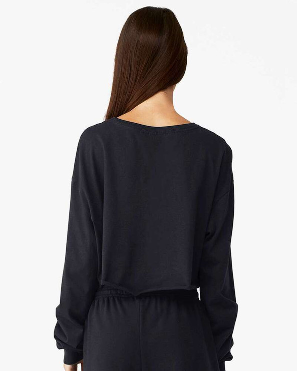 Bella+Canvas 6501 - FWD Fashion Women's Crop Long Sleeve Tee