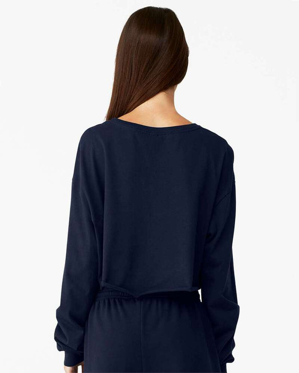 Bella+Canvas 6501 - FWD Fashion Women's Crop Long Sleeve Tee